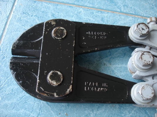 กรรไกรตัดเหล็กเส้น ลูกครึ่ง Record  942 England / MCC Japan ของใหม่เก่าเก็บ