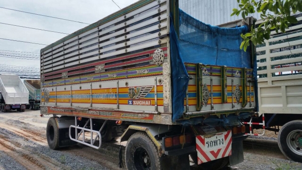 ขายลูกพ่วงดั้มเกษตรยาว 6.40 เมตร 2 เพลา ต่ออู่.ส.สุชัยนครปฐม ปี 45 สวยพร้อมใช้ยาง80\%