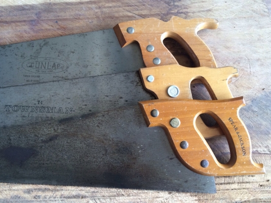 ขายเลื่อยลันดา Vintage Disston, Dunlap, Spear &amp; Jackson