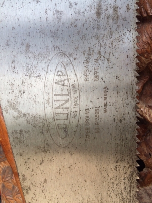 ขายเลื่อยลันดา Vintage Disston, Dunlap, Spear &amp; Jackson