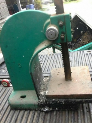 แท่นกดโยกปั๊มขึ้นรูปชิ้นงานเอนกประสงค์  กดตัดชิ้นงาน แบบใช้มือกดตัวใหญ่จากญี่ปุ่น