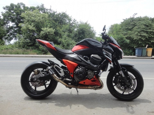 ขาย z800 ปี 2014 สีสวย ท่อแต่งcarbon slipon