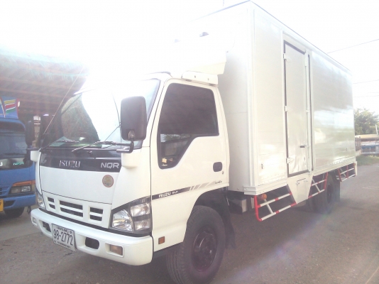 6 ล้อกลาง *ตู้เย็น-สแตนเลส*  ISUZU  NQR 150 แรงม้า  *ยาว 4.30 ม.*  รถสวยเดิม+สวยจริง+สภาพพร้อมใช้งาน  * มีเล่มพร้อมโอน *
