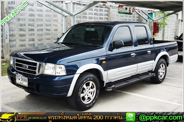2004 FORD RANGER 2.5 XL DOUBLECAB