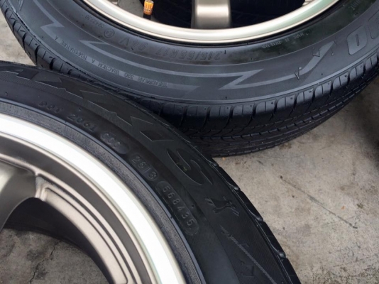 (มือ2)Lenso.RT7 ขอบ17"ใส่6รู สวยจัด! #สภาพนางฟ้า สีเดิมๆ(ไม่มีเบียด,ไม่ดุ่ง) +ยาง215/55/17 maxxis ปี13 ดอกสวย กระบะใส่หล่อ(ไม่ยื่น) รถตู้ใส่ดูดี (มือ2)Lenso.RT7 ขอบ17"ใส่6รู สวยจัด! #สภาพนางฟ้า สีเดิมๆ(ไม่มีเบียด,ไม่ดุ่ง) +ยาง215/55/17 maxxis ปี13 ดอกสวย กระบะใส่หล่อ(ไม่ยื่น) รถตู้ใส่ดูดี