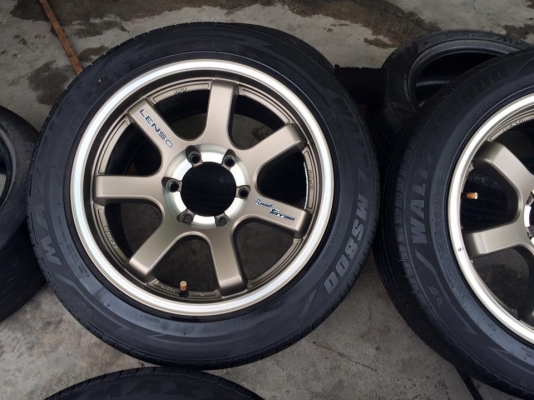 (มือ2)Lenso.RT7 ขอบ17"ใส่6รู สวยจัด! #สภาพนางฟ้า สีเดิมๆ(ไม่มีเบียด,ไม่ดุ่ง) +ยาง215/55/17 maxxis ปี13 ดอกสวย กระบะใส่หล่อ(ไม่ยื่น) รถตู้ใส่ดูดี (มือ2)Lenso.RT7 ขอบ17"ใส่6รู สวยจัด! #สภาพนางฟ้า สีเดิมๆ(ไม่มีเบียด,ไม่ดุ่ง) +ยาง215/55/17 maxxis ปี13 ดอกสวย กระบะใส่หล่อ(ไม่ยื่น) รถตู้ใส่ดูดี