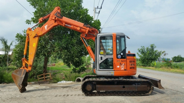 ขายด่วนรถแม็คโครHITACHI ZX-75-UR-ZAXIS 75URรถนอกเพิ่งนำเข้ามาใหม่ยังไม่เคยใช้งานในเมืองไทยเลย