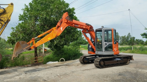 ขายด่วนรถแม็คโครHITACHI ZX-75-UR-ZAXIS 75URรถนอกเพิ่งนำเข้ามาใหม่ยังไม่เคยใช้งานในเมืองไทยเลย ขายด่วนรถแม็คโครHITACHI ZX-75-UR-ZAXIS 75URรถนอกเพิ่งนำเข้ามาใหม่ยังไม่เคยใช้งานในเมืองไทยเลย