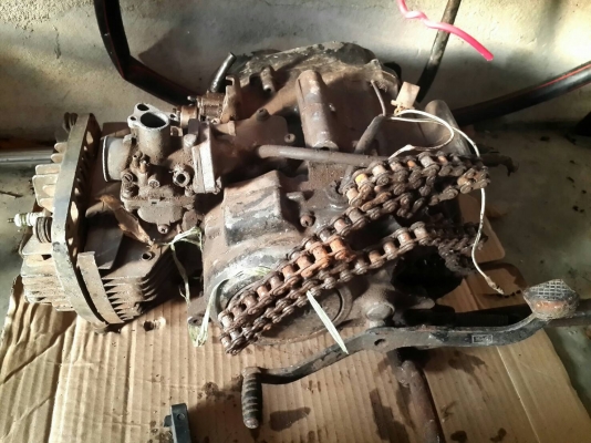 เครื่องยนต์ YAMAHA BELLE 100 ไว้ทำอะไหล่