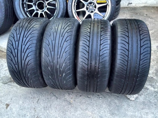 M1Rขอบ15"กว้าง8"ออฟ10(ใส่แล้วยื่น โหด นิดๆ)4รู100+ยาง195/50/15  #ยกชุด4ล้อพร้อมยาง 7,900.บ