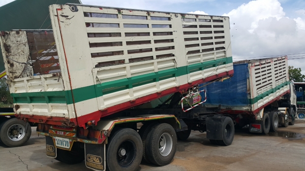 ขายรถพ่วง 24 ล้อ แม่ลูก กระบะเหล็กคอกเกษตรดั้ม HINO 320 ปี.47 รถพร้อมใช้ ราคา.2000000 สนใจรีบจองด่วน