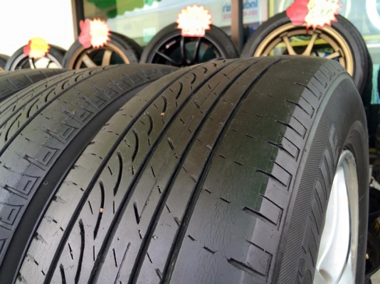 แม็กเดิมHonda ขอบ15"5รู114 #ขายยกชุด4ล้อพร้อมยาง 3,500.฿