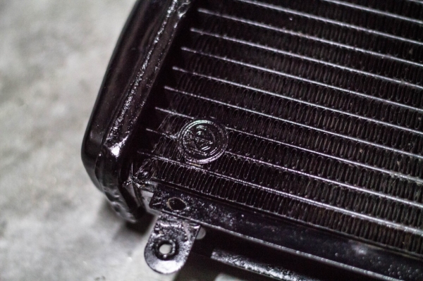 หม้อน้ำ 2 ช่อง ฝาทองเหลือง ตรงรุ่น ISUZU DRAGON 3.0 หลอดดี ครีบระบายความร้อนสวยๆ