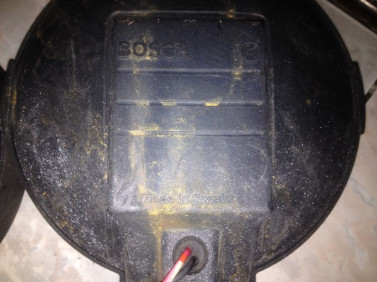 ไฟตัดหมอก BOSCH กลม6นิ้วเก่าญี่ปุ่นสภาพดีใช้งานได้ปกติคู่ละ