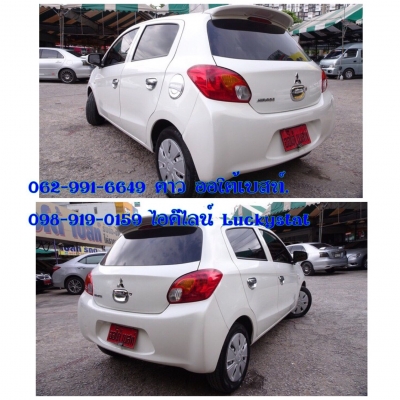 MITSUBISHI MIRAGE 1.2เกียร์MT ปี2013 โทร 062-991-6649 ดาวออโต้เบสท์ MITSUBISHI MIRAGE 1.2เกียร์MT ปี2013 โทร 062-991-6649 ดาวออโต้เบสท์