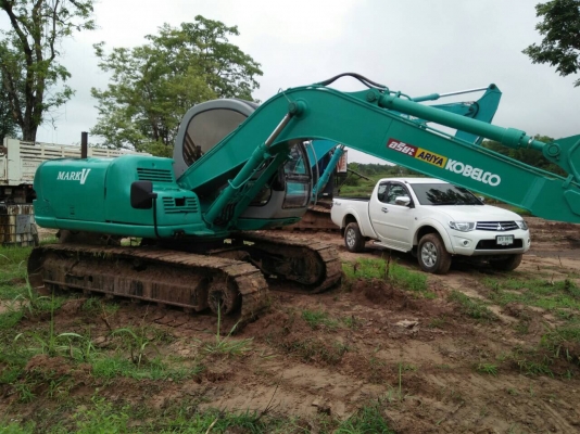 KOBELCO 120 Mark5 ไฟฟ้าเต็ม แอร์เย็น แทรคใหม่โซ่ใหม่ สวยพร้อมใช้