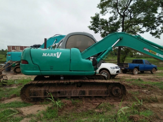 KOBELCO 120 Mark5 ไฟฟ้าเต็ม แอร์เย็น แทรคใหม่โซ่ใหม่ สวยพร้อมใช้