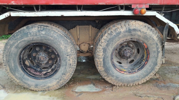 ขาย 10 ล้อ 2 เพลาดั้ม HINO FM177LA เครื่อง HO7C 180 แรงม้า เกียร์ HO สโลว์กลาง เบรคลมดัน พาวเวอร์ ทะเบียนพร้อมโอน