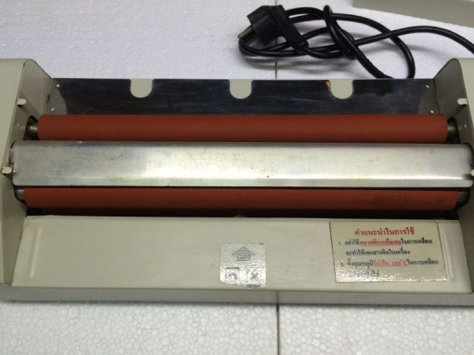 เครื่องเคลือบบัตร a3 (แบบลูกกลิ้งความร้อน 4ลูก)