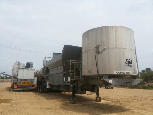 แพล้นท์ EasyBatch (Mobile Asphalt Plant)