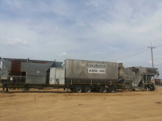 แพล้นท์ EasyBatch (Mobile Asphalt Plant)