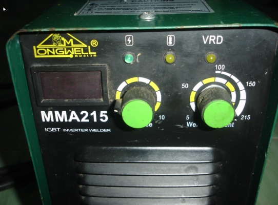 ขายตู้เชื่อมระบบอินเวอร์เตอร์ ยี่ห้อLONGWELL รุ่นMMA215 215แอมป์