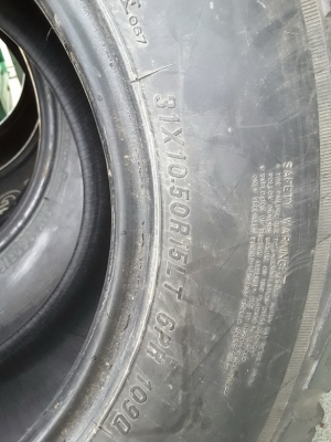 Maxxis Bighorn 31/10.5/15 ปี12 สภาพสวยๆ 1ชุด Maxxis Bighorn 31/10.5/15 ปี12 สภาพสวยๆ 1ชุด