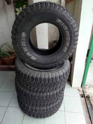 Maxxis Bighorn 31/10.5/15 ปี12 สภาพสวยๆ 1ชุด