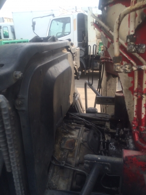 รถปั๊มปูน HINO  Kyokuto  Kaihatsu เครื่องK13D