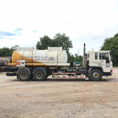 ขายรถสิบล้อ VOLVO FL6 พร้อมแท้งค์เหล็ก 8,000 ลิตร