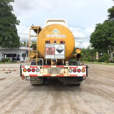 ขายรถสิบล้อ VOLVO FL6 พร้อมแท้งค์เหล็ก 8,000 ลิตร