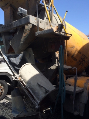 รถโม่ปูน HINO FC  เครื่องHO7D