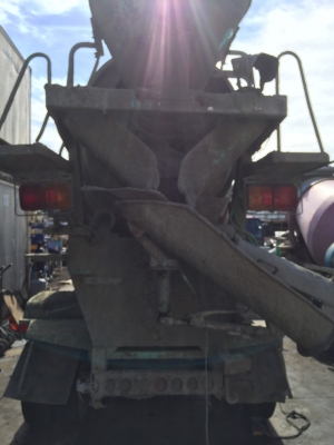 รถโม่ปูน HINO  เครื่องHO7D โม่3คิว