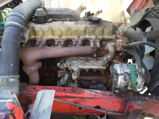 รถโม่ปูน HINO  เครื่องHO7D โม่3คิว