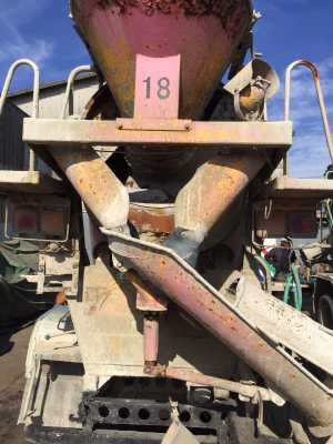 รถโม่ปูน ISUZU  FRR  เครื่อง6BG1