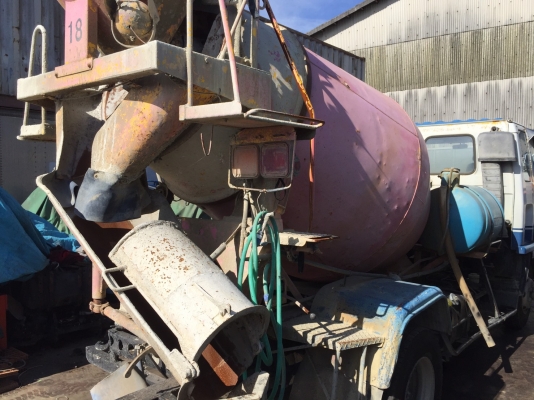 รถโม่ปูน ISUZU  FRR  เครื่อง6BG1