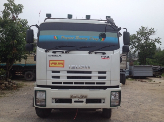 ขายรถสิบล้อ ISUZU 360 พ่วงแม่ลูก. แม่ลูกปี 52