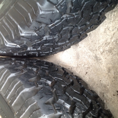 ล้อแม็ก TE37 6 รู 139 ขอบ 18" พร้อมยาง BFGoodrich