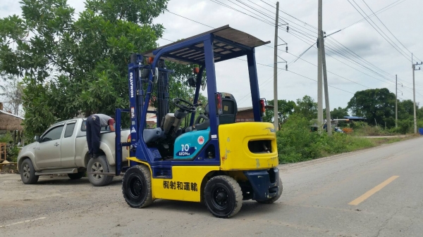 ขายด่วนรถยกKOMATSU FG10-17ยก1.5ตันเสาสูง3เมตรยางตัน4เส้นรถนอกนำเข้ายังไม่เคยใช้งานในเมืองไทยเลย