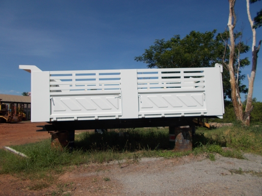 กระบะดัมพ์พร้อมกระบอก 12 ตัน ใหม่  ลายสวย   แข็งแรง  ทนทาน