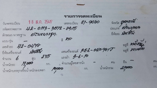 ขาย 10 ล้อดั้ม UD เครื่อง PE6-T เทอร์โบอ้อม 280 แรงม้า เกียร์ใหญ่ ช่วงล่าง ZM เบรคแห้ง พาวเวอร์ คัสซีสวยตลอดเส้น วางหัว HINO ลงเล่มแล้ว ทะเบียนครบพร้อมโอน