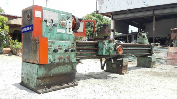 Sell> ขายแท่นกลึงบูกาเลีย BULGARIA 13 ฟุต 3 เพลา ถอดคอม้าได้ นิ้วมิลไม่ต้องเปลี่ยนเฟือง เงียบทุกเกียร์มาเทสได้!!