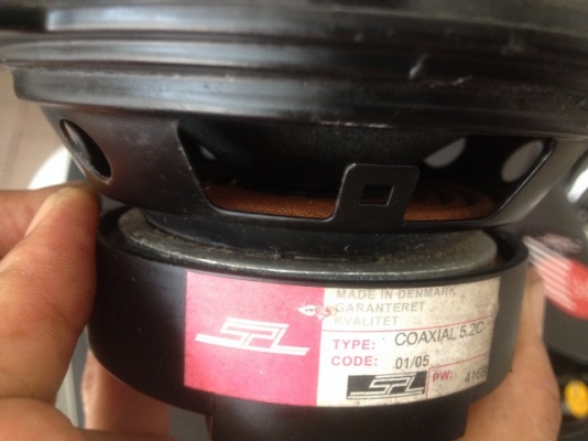 ลำโพง SPL MADE IN DENMARK เเท้ 5นิ้ว2ทางสภาพสวยเดิมๆคู่ละ