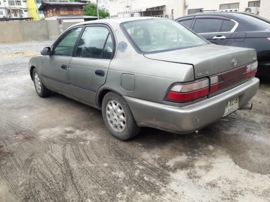TOYOTA COROLLA GLI AE101 4AFE 1600  รถเดิมบ้านสวยไม่เคยติดแก๊ส ทะเบียนพร้อมโอน