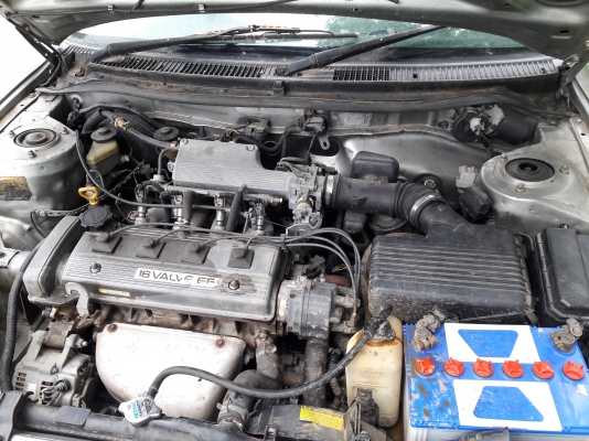 TOYOTA COROLLA GLI AE101 4AFE 1600  รถเดิมบ้านสวยไม่เคยติดแก๊ส ทะเบียนพร้อมโอน