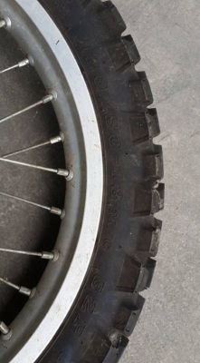 ขายล้อวิบาก หน้า หลัง CRF 250 สภาพสวยๆ