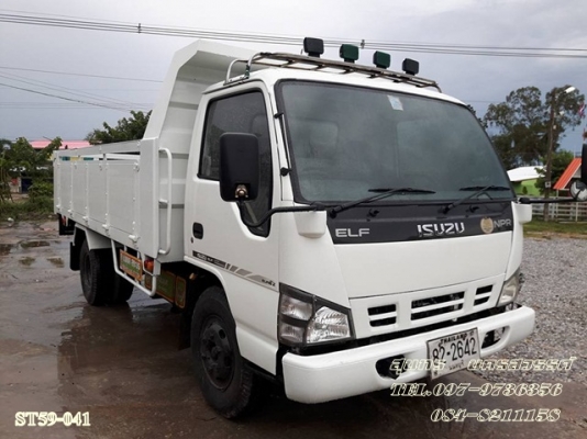 ขายด่วน รถบรรทุก 6 ล้อ ISUZU NPR 130 ปี 50 ดั้ม สภาพสวยพร้อมใช้งาน ราคาสุดคุ้ม
