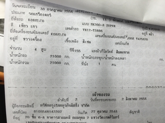 ขาย "ด่วน" KOBELCO SK200 YN12 SUPER ปี 56