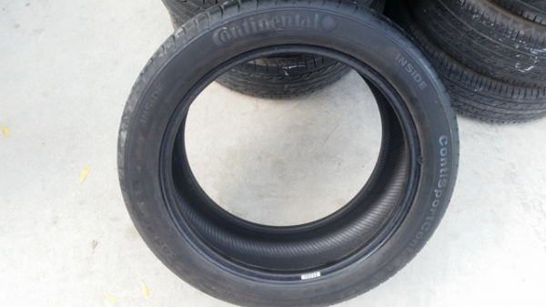 ขายยาง245/45/18 ปี 14 CONTI 4 เส้น