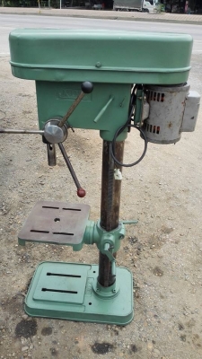 ** SOLD ** แท่นสว่านเจาะคิงส์ KING TAIWAN เบอร์ใหญ่สุด เจาะได้เป็นนิ้ว Mitsubishi 1 HP 220V ใช้ไฟบ้าน สวยสดแน่นมาเทสก่อนได้!!